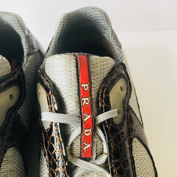 Prada Men’s Sneakers Size 10 - Picture 3 of 8